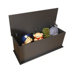 Storage Chest Trunk Lift Top Wood Box Entryway Bench Organizer Home Furniture Bl