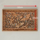 Camphor Wood Hand Carved Decor  Board