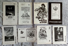 Pressbook Lot - 25 Vintage Pressbooks From The 1960-1970 s - All Uncut - Lot 3