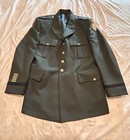 Vintage Us Army Green Dress Uniform Jacket And Pants  Set Large Regular Read