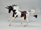 Breyer Custom Indian Pony Magnolia Unicorn Stablemate Sm Fantasy Model Horse