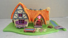1995 Polly Pocket Bluebird Snow White   The Seven Dwarfs Light-up Cottage Only