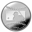 Mlb Atlanta Braves 1 Oz Silver Colorized Round  w  Box 