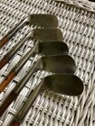 Antique Hickory Wood Shaft Tom Stewart Sandy Anderson 5 Club Playset Golf Clubs