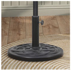 Abble Garden Patio Umbrella Base  Outdoor Market Umbrella Stand  Backyard Umbrel
