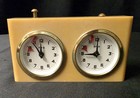 Vintage Bhb Mechanical Chess Clock Made In West Germany Set Of 3 - Circa 1970