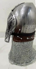 Medieval Knight Of Fortune Viking Close Chain Mail Battle Helmet Halloween Gift