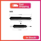 2 Pack Toilet Paper Holder Replacement Rod  Spring Loaded Roller  Universal Fit