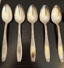 Ambassador   1847 Rogers Bros   6    Silverplate Teaspoon   Set Of 12
