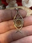 2 000 Yr Old Widows Mite  Coin Of The Bible  Time Of Christ Jesus  With Chain
