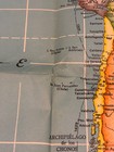 Vintage 1950s Hammond   s International Map Of The World