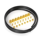  25pcs 60inch Air Compressor Unloader Tube Kit  3 8 Inch 60  Tube 25pcs