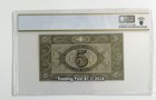 Switzerland - 1947 - 5 Franken - See Full Details Below - Pcgs 65 Ppq Gem Unc 