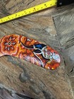 Aboriginal Boomerang Australia Hand Painted Dots Kangaroo Wood Folk Art 10   