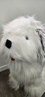 Vintage 1988 Wonder Toys English Sheepdog Plush Dog Realistic Lifesize 35  Huge
