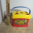 Fisher-price Baby s First Blocks Shape Sorter Toy  10 Blocks  Euc