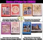 Chinese Culture Trivia Educational Deck Playing Card poker 4 Types Optional 
