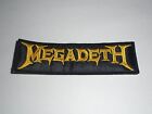Megadeth Thrash Metal Embroidered Patch