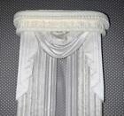 Miniature Dollhouse 1 12 Scale Window Curtain  61 - Light Ivory