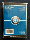100 Csp Soft Polypropylene Postcard Sleeves - 3 11 16 X 5 3 4 Holders