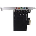 5 1 Internal Sound Card For  10 With Low Profile Bracket  3d Stereo Pci-e 1284