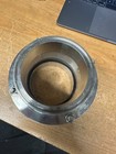 Used - Open Source Steel Bvv 4  Tri Clamp Borosilicate Sanitary Sight Glass