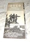 1966 Official Map Of Iosco County Michigan  Lumberman s Monument