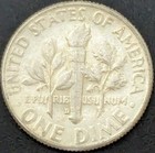 1964-d Roosevelt Dime 90  Silver Us Mint Denver Extra Fine Circulated 1f