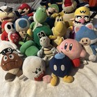 Mixed Preowned Lot Of 20 Nintendo Super Mario Plush Dolls