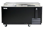 New 65  Commercial Back Bar Beer Soda Bottle Cooler Deep Well Refrigerator Nsf
