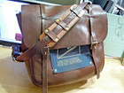 Vtg Rare Original Civil War  Wwi Us Calvary Mail Leather Messenger Bag     14