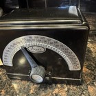 Vtg Franz Electric Metronome Lm-4 Black Plug-in Tempo Music Practice Tool W Card