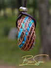 Golden Ratio Torus  azure Veil  Vortex Energy Pendant Rodin Coil 417hz Copper