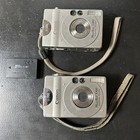 Lot Of 2 Canon Digital Camera Powershot 2 1mp S100 Digital Elph Pc1001 For Parts
