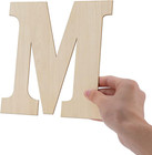 8 Inch Wooden Letter Welcome  Large Wooden Letter  Unfinished Wood Letters    w   