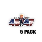 Trump 45 47 Vinyl Sticker President Usa Flag Truck Car American Decal 2 Pack