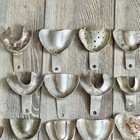 Vintage Metal Dental Impression Trays Molds Lot Of 49 Read