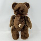 Vintage 1968 R  Dakin   Co Brown Jointed Teddy Bear Plush 12    Stuffed Animal
