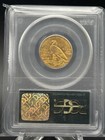 1912  5 Gold Indian Head Pcgs Ms62