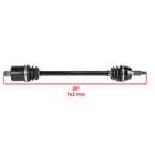 For Polaris Rzr Xp 1000   Rzr Xp 4 1000 Eps 14-16 Front And Rear Cv Joint Axles