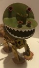 Lot Of 2 Tin Toy Wind-up Mechanical Dragon Tucher   Walther Germany No Res