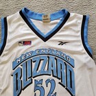 Vintage New England Blizzard Jersey Womens Extra Large White Kara Wolters Abl