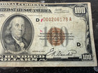 1929 Federal Reserve Note Cleveland One Hundred Dollar Circulated Banknote