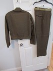 Us Army Korean War Era Ike Jacket  Trousers  Belt  Tie 40r
