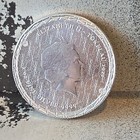2022 Tokelau 1oz  99 Silver Equilibrium Coin     Queen Elizabeth Ii Cosmic Balance