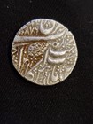 Sikh Empire  Ranjit Singh Nanakshahi Silver Rupee   Vs 1879 Stk M8