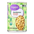 6 Pack Organic Chick Peas Garbanzo Beans 15 Oz high Protein   Fiber Free Ship
