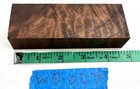 Walnut Burl Wood Block Knife   Knives Handle Pen Blank Material  Unfinished