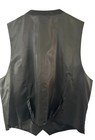 David Taylor Collection Men s Black Solid Formal Vest  Size   Xl Regular
