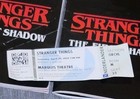 Stranger Things  The First Shadow Broadway Playbill And Ticket Stub